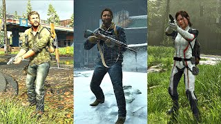 THE LAST OF US 2 REMASTERED All Characters Gameplay (4K 60FPS) No Commentary