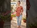 Kurti Jeans / Short kurti / Girls wear / Cotton kurti / Kurti-set #shorts #youtubeshorts #shortsfeed