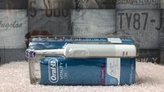 Обзор электрической зубной щетки ORAL-B BRAUN Vitality 3D White/D100 White из Rozetka