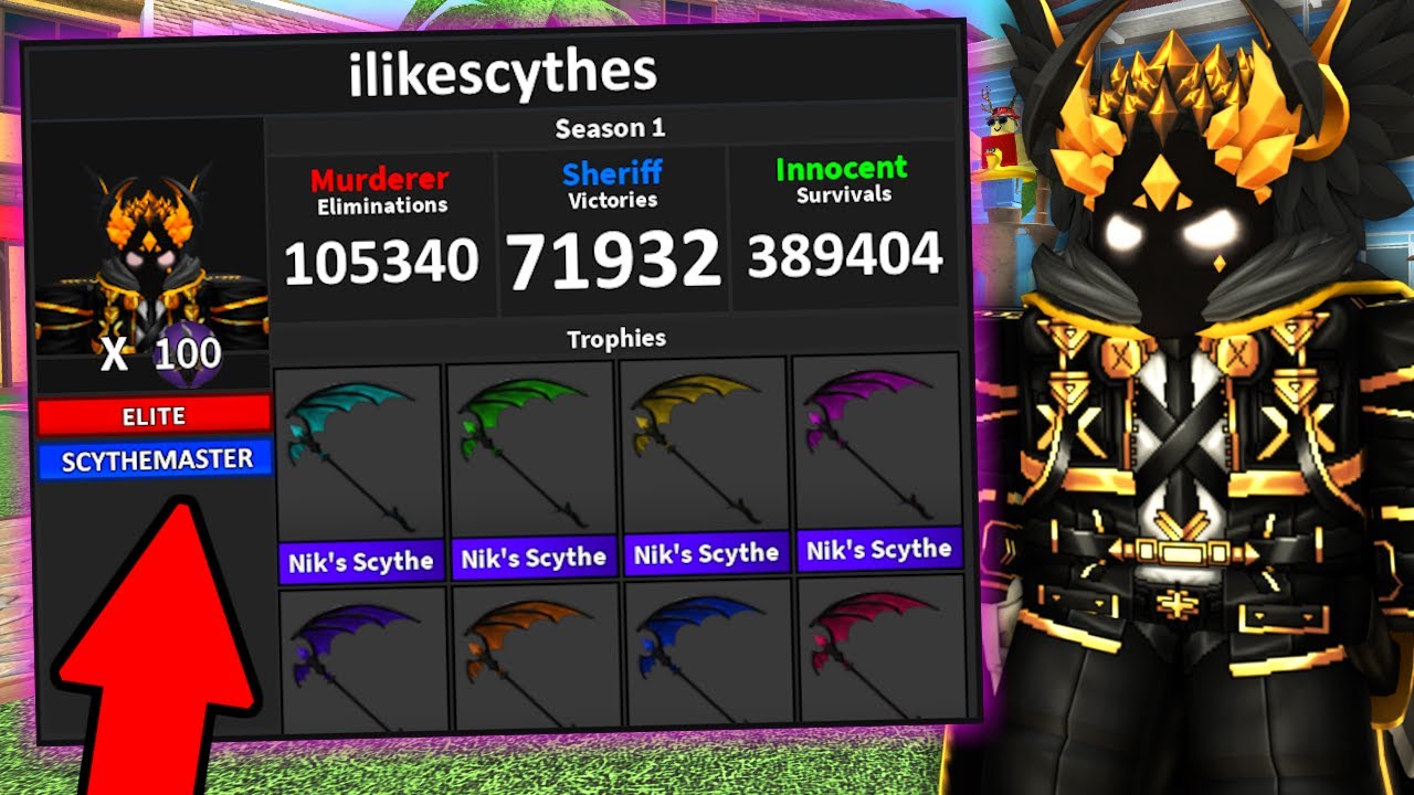 mm2 values: Nik´s scythe its impossible to get me: are u sure about that? :  r/Mm2subreddit