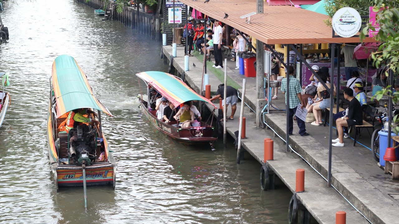 เที่ยวตลาดน้ำวัดสะพานด้วยรถเมล์ BMA ฟรี