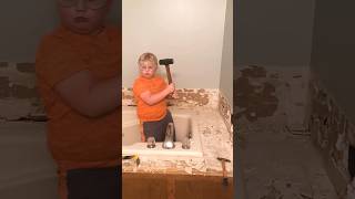 Kid Dancing With Hammer Meme