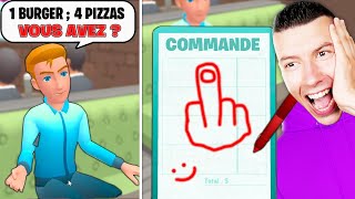 JE TRAVAILLE DANS LE PIRE RESTAURANT DE FRANCE ! (Order Please) screenshot 3