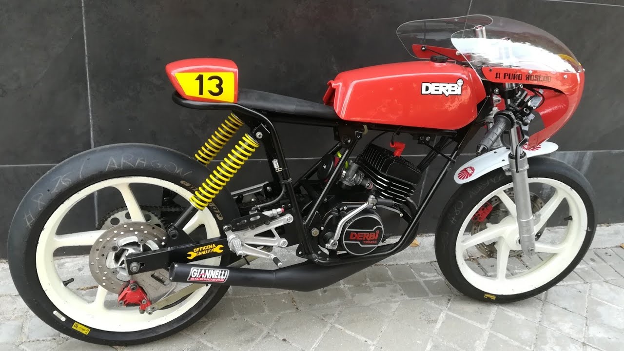 QUE HAGO AHORA CON ESTA MOTO?? PROYECTO DERBI RACER - YouTube