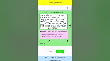 Homework Cat: ESL dictation/gap-fill demonstration