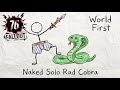 Fallout 76 WORLD FIRST: Naked Solo vs Ultracite Terror on a LAGGY Tablet. Armor is a Filthy Word.