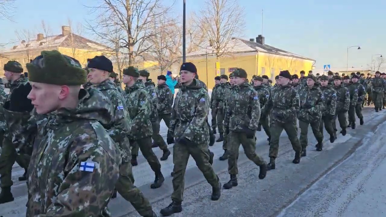 RUK 263 VOIMA kurssin päätösparaati 9.2.2024