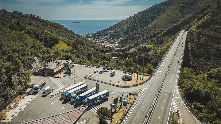 UK/European Trucking. Right around the Riviera  Ma...