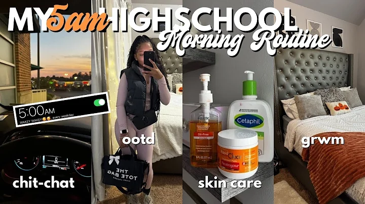 MY REALISTIC 5AM MORNING ROUTINE| GRWM, CHITCHAT, OOTD & MORE