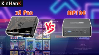 KinHank X5 Pro VS MP100 - 對比這兩台機在各方面的表現, 安卓 VS WINDOWS