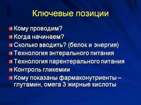 1МСН Нутритивная поддержка в ОРИТ Лейдерман И.Н.
