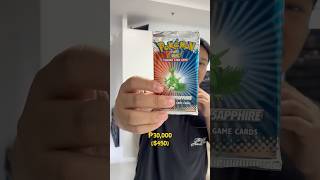 OPENING A $500 EX SAPPHIRE PACK FOR THIS NEW CARD SHOP #pokemon #packopening