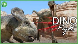 Dinosaur Fight Protoceratops Vs Velociraptor Learn About Dinosaurs Dino Battle The Dinosaur