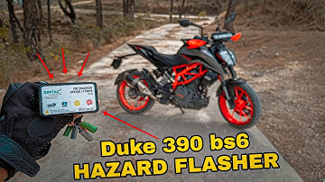 KTM DUKE 390 BS6 HAZARD FLASHER INSTALL PLUG 