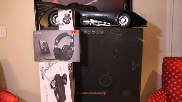 Unboxing Alienware Aurora R4 ALX chassis & Gaming