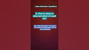 Linux interview questions #linux #shorts