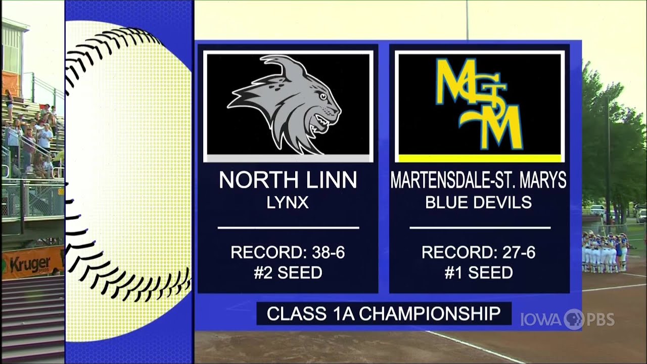 Class 1A MartensdaleSt. Marys Blue Devils vs. North Linn Lynx YouTube