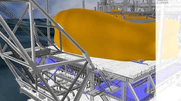 Explosion on offshore oil platform simulated by Exsim/KFX