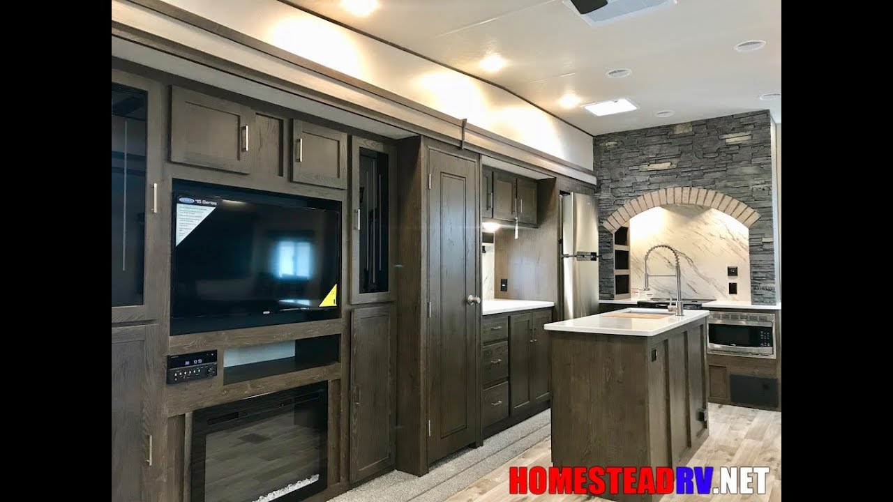 2018 SALEM 337BAR HEMISPHERE GLX TRIPLE SLIDE FIFTH WHEEL OHIO CAMPER DEALER RV www.homesteadrv