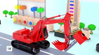 Medley Lagu Anak Versi Excavator | Burung Kakak Tua, Potong Bebek Angsa dan Lainnya