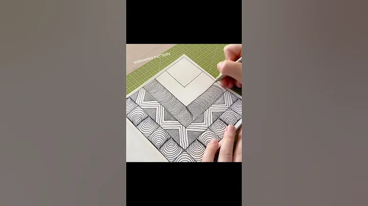 #139  Easy Zentangle patterns for beginners  #art #doodle #drawing