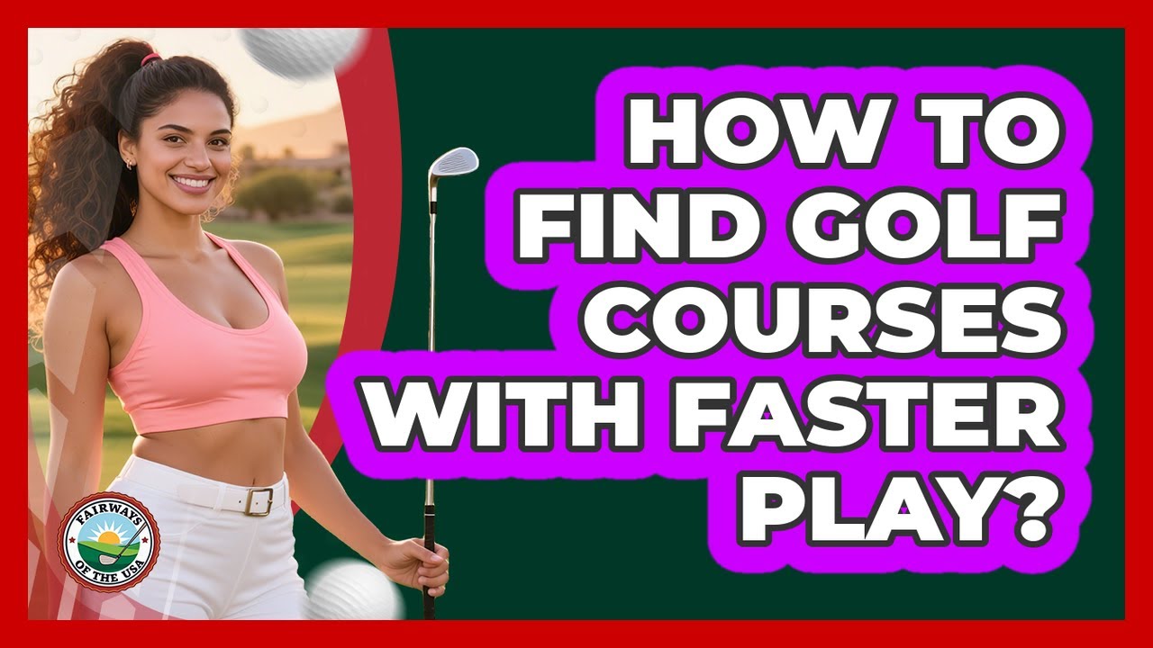 How To Find Golf Courses With Faster Play?