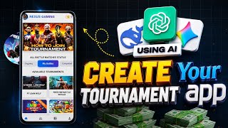 How to Create a Free Fire Tournament App 🥶 FULL PROCESS | Create an Esports App | Admin Panel + App screenshot 1