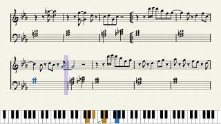Smile Meditation - Woody Goss Trio transcription