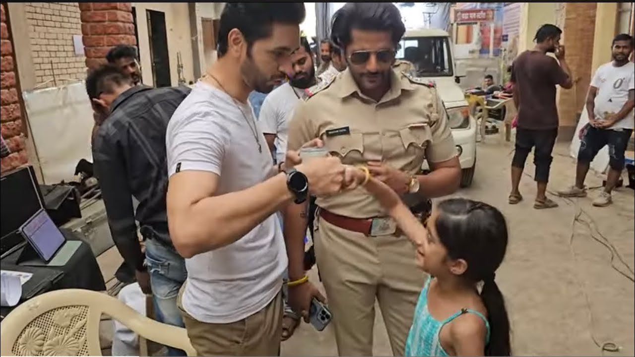 BTS  with Vienna again from the set of 