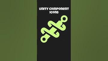 Can you recognise these Unity component icons? #unity #icons #gamedev