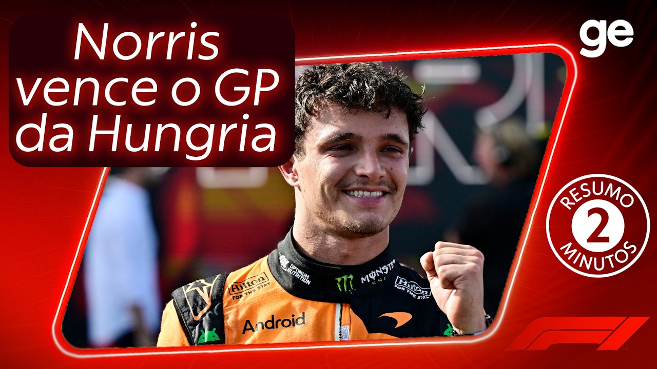 NORRIS VENCE O GP DA HUNGRIA E BORTOLETO É 11º | FÓRMULA 1 2026 | ge.globo