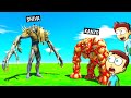 Lava golem vs scourge monster   animal revolt battle simulator  shiva and kanzo gameplay