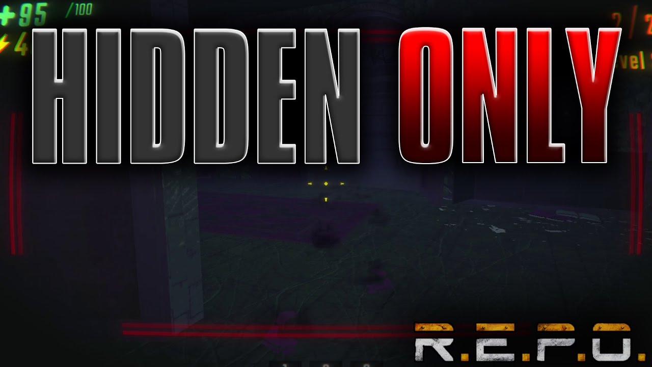 R.E.P.O Hidden ONLY Challenge - Surely this will be easy...