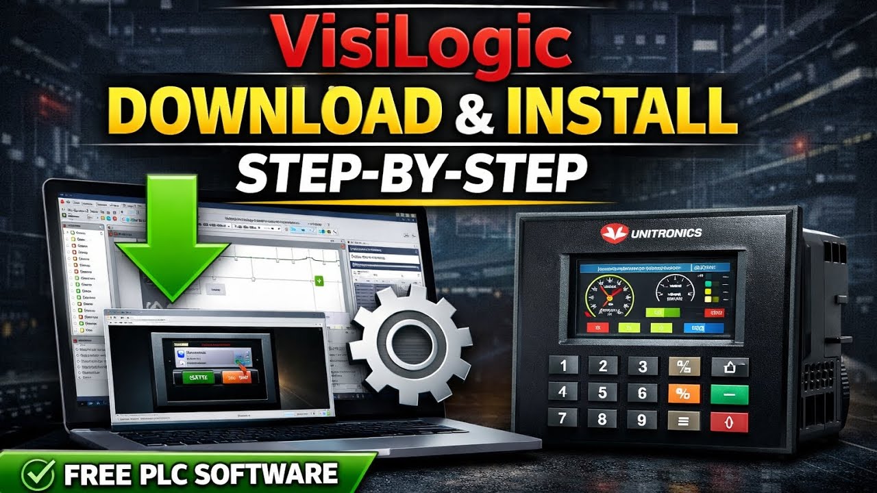 U_01 How to Download and Install Unitronics HMI Software Visilogic 