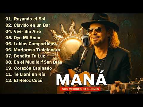 MANÁ GRANDES ÉXITOS INOLVIDABLES 🔥 Mix 20 Súper Éxitos Románticos#