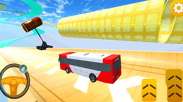 Impossible Bus Driving Games : Ramp Bus Stunt Games | Bus Games | Bus Racing game 3D