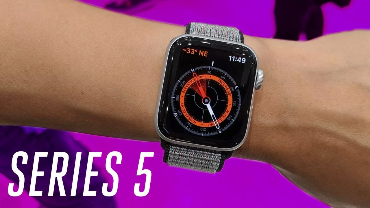 Apple Watch Series 5 hands-on