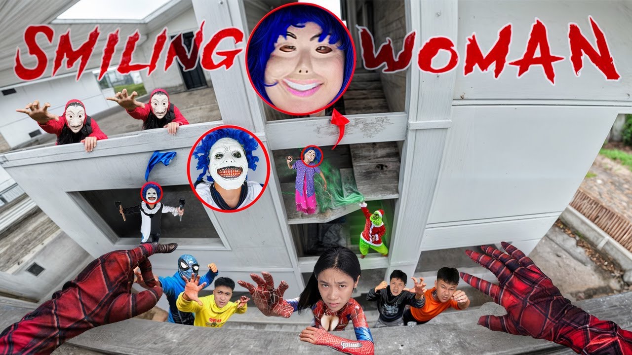 SPIDERMAN Vs SMILING WOMAN #14 | Trapped in a Deadly Hunt With No Way Out (Horror POV) | Epic POV