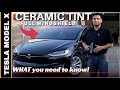 BEST way to TINT a Tesla Model X with Ceramic Tint (+FULL Windshield) | Houston, TX