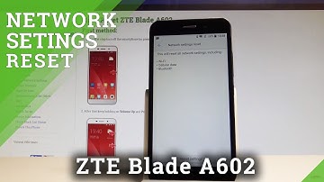 How to Reset Network Settings in ZTE Blade A602 - Restore Network Settings |HardReset.Info