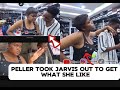 The moment Peller took Jarvis out to get what she like