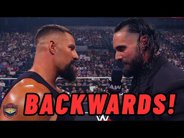 SETH ROLLINS/BRON BREAKKER FEUD HAS BEEN BOOKED BACKWARDS!