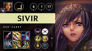 Sivir ADC vs Kai'Sa - KR Master Patch 25.09