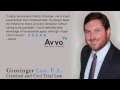 Grozinger Law, P.A.
1217 East Robinson Street Suite B
Orlando, FL 32801

Phone: (407) 730-3085
Website: http://www.grozingerlaw.com/

Grozinger Law is a law firm focused on criminal defense in the heart of downtown Orlando, Florida. Patrick...