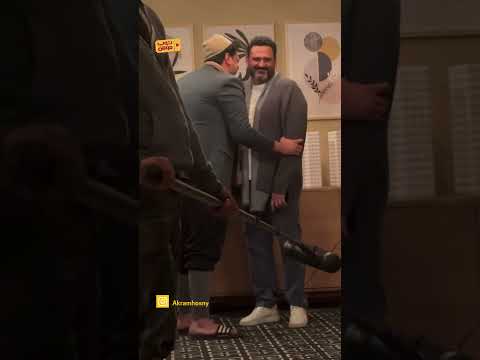 وصلة ضحك في كواليس مسلسل بابا جه