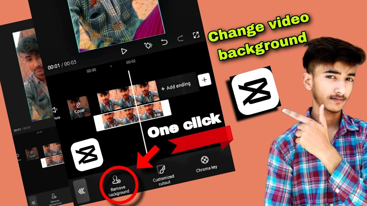 Video ka background kaise badle//How to change video background//video