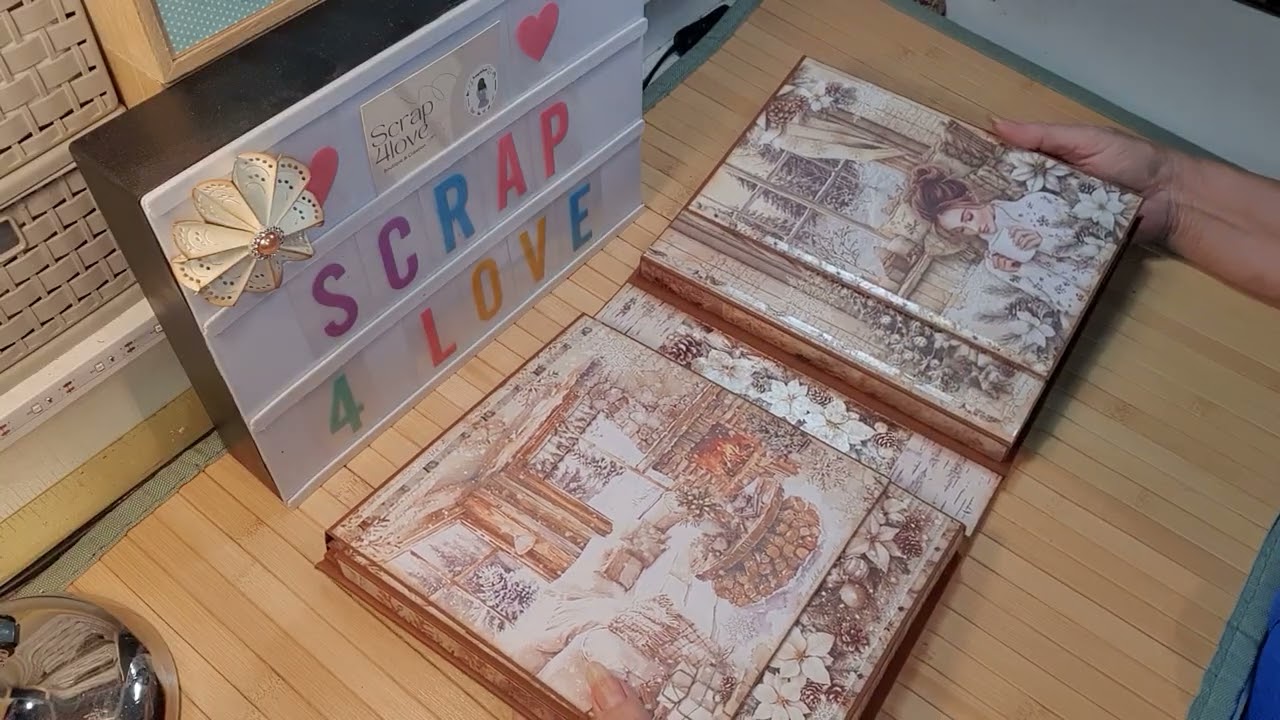 TUTO ALBUM FOLIO WINTER SEASON - PRÉSENTATION FINALE