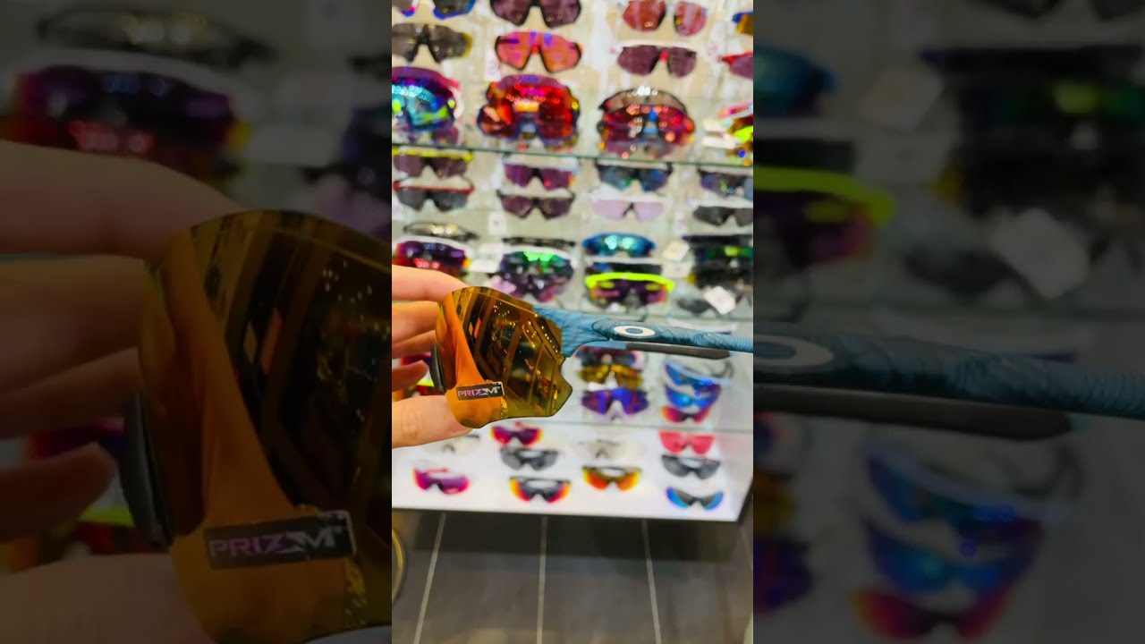 美品　OAKLEY EVZERO PATH エアログリッドスカイ/プリズムルビー Oakley Evzero Path Aero Grid Sky / Prizm Ruby - YouTube