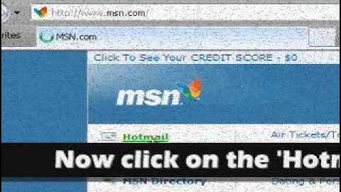 Windows Live Messenger account creating tutorial