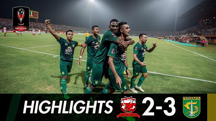 [HIGHLIGHTS] Final Kami Datang! | Madura United vs Persebaya | Semifinal Leg 2 Piala Presiden 2019